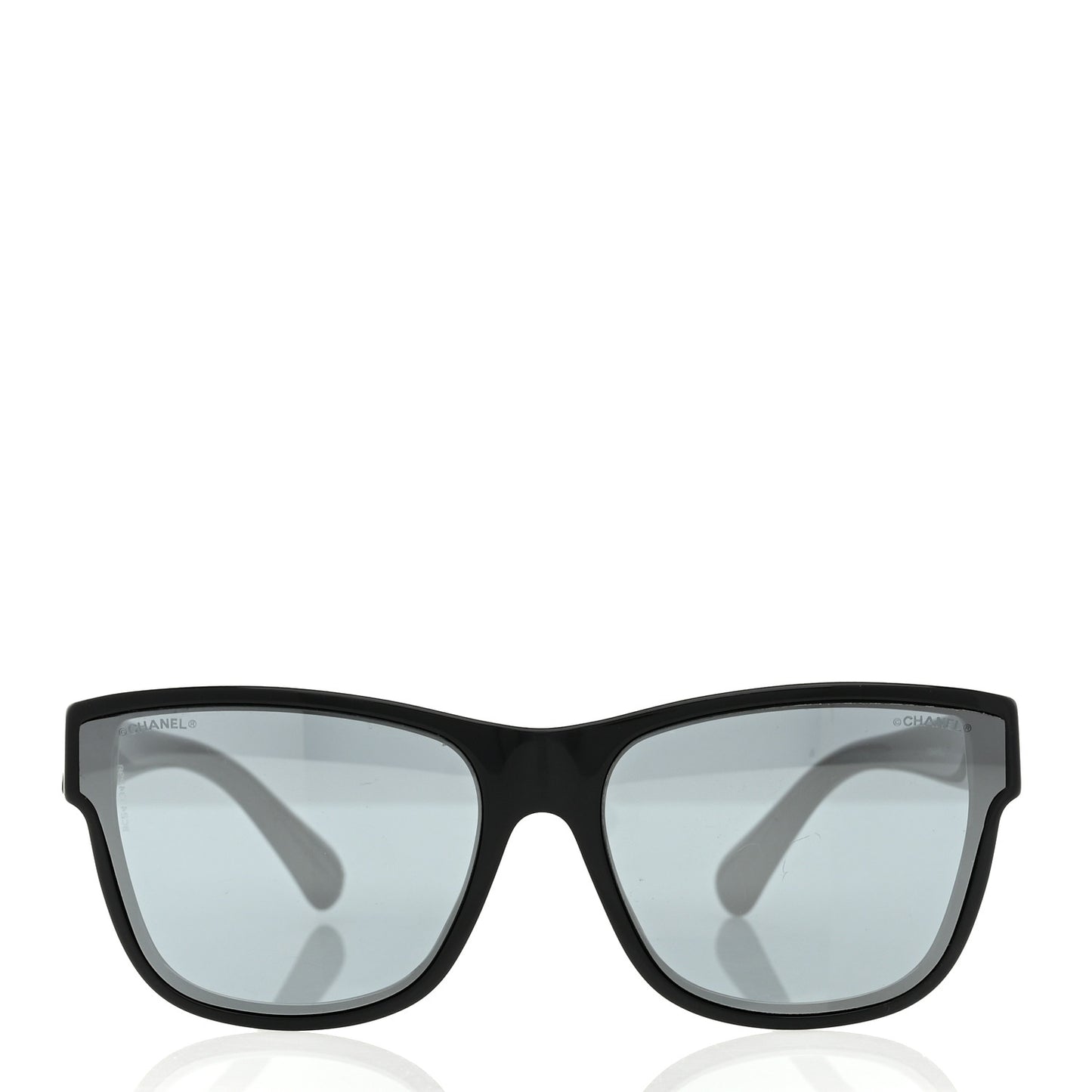 Acetate Polarized Square CC Sunglasses 5380 Black