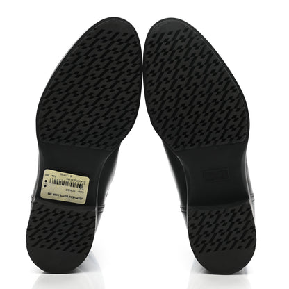 Hermes Calfskin Jeep Boots 36 Black 5 of 14
