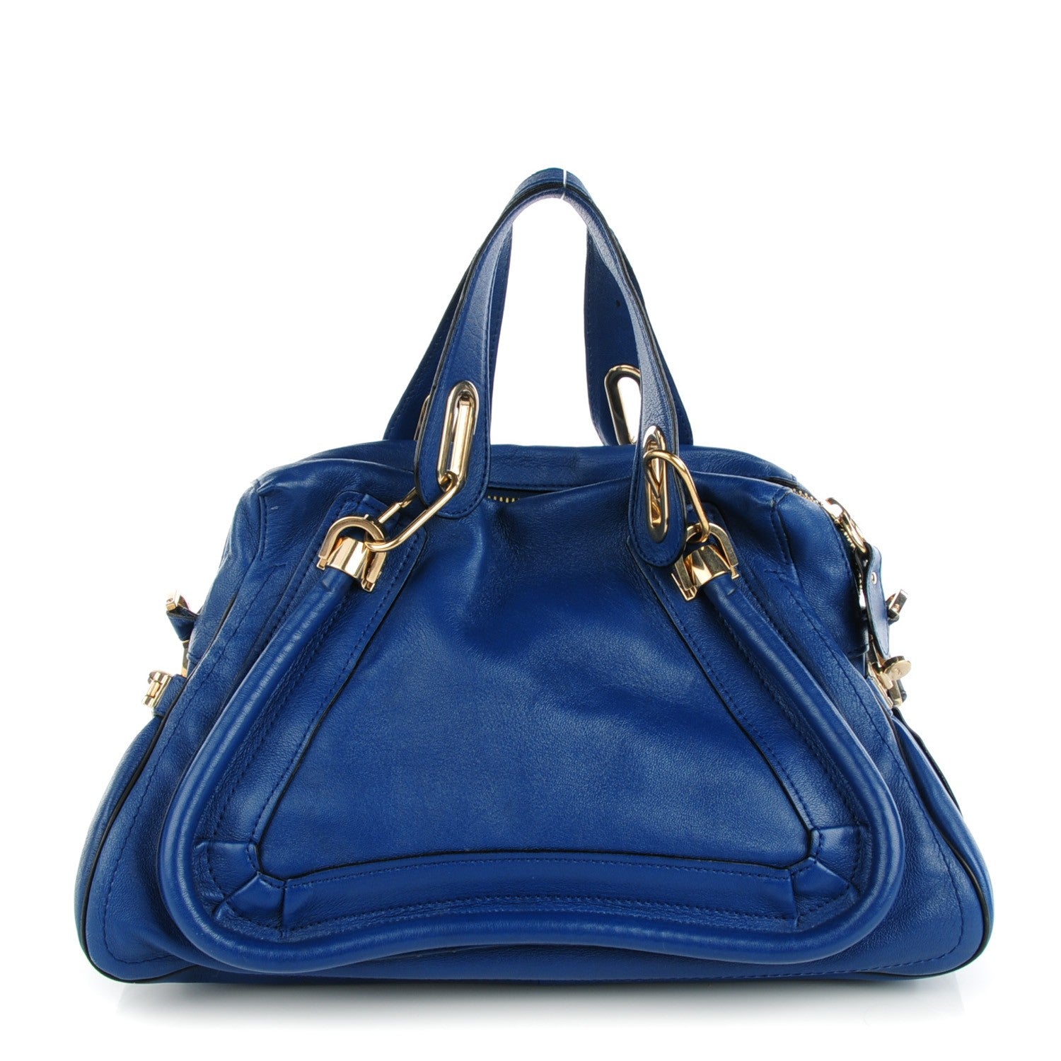 Chloe Calfskin Medium Military Paraty Royal Navy 1 of 7