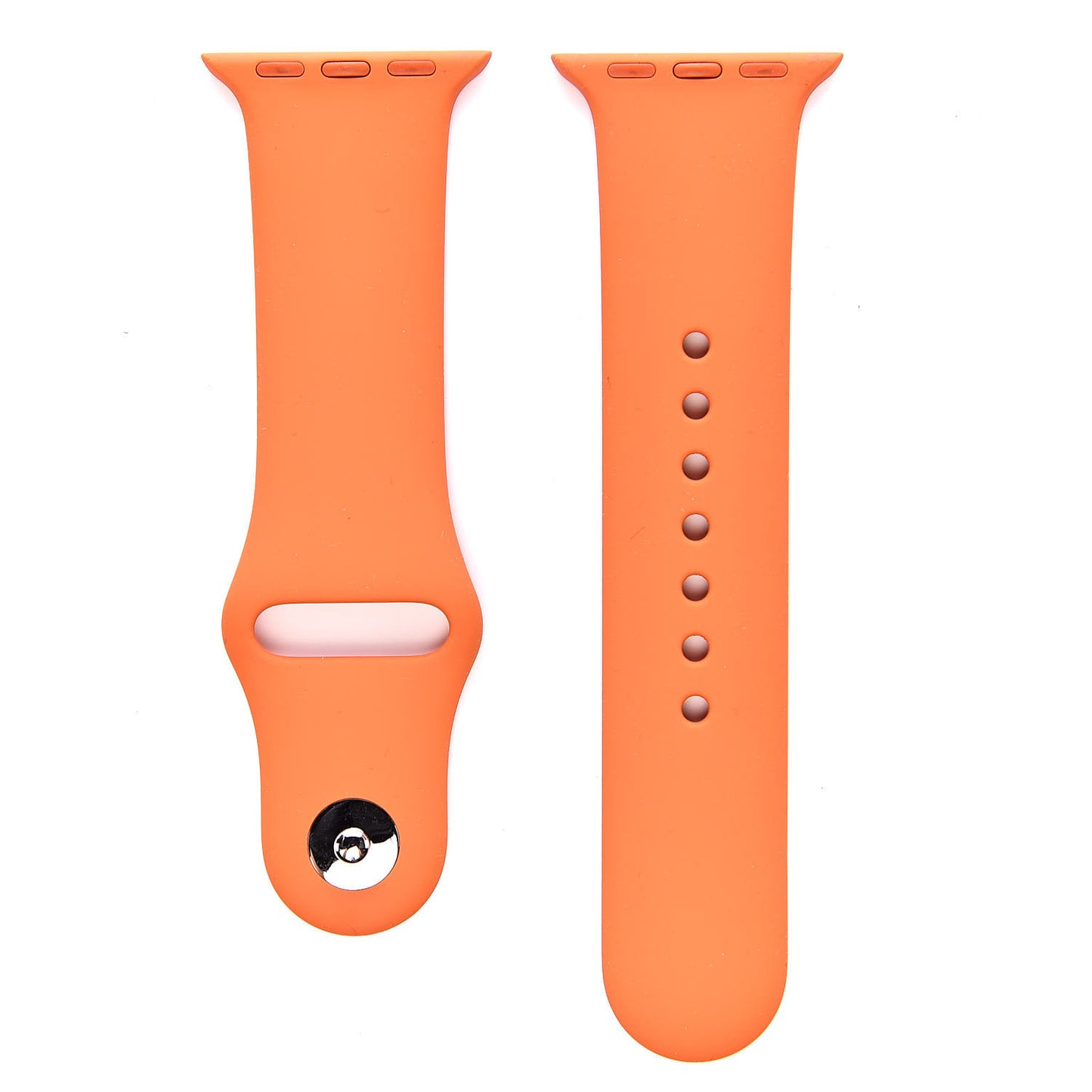 Silicone 38mm Apple Sports Watch Single Tour Band Orange