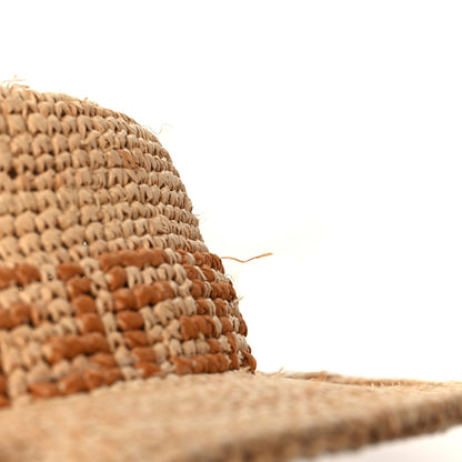 Fendi Raffia FF Mens Bucket Hat 6 of 9
