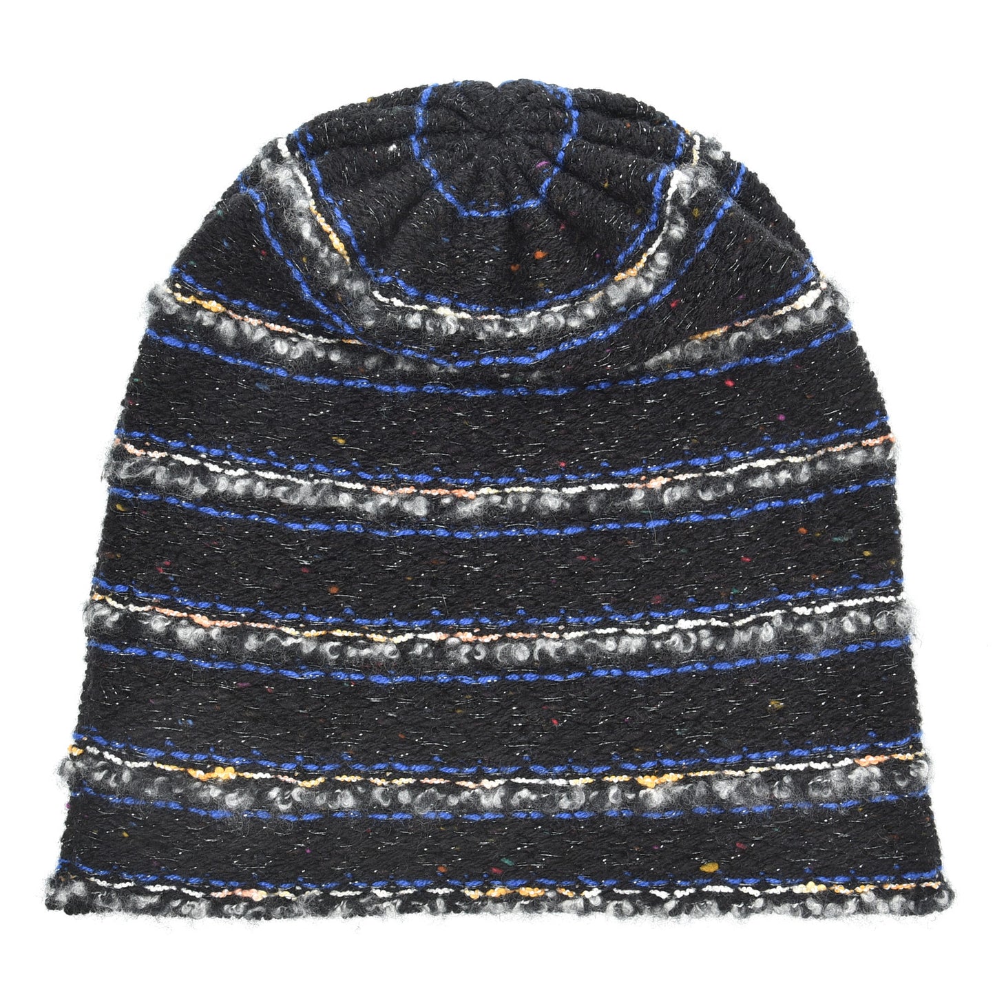 Wool Beanie Hat Black