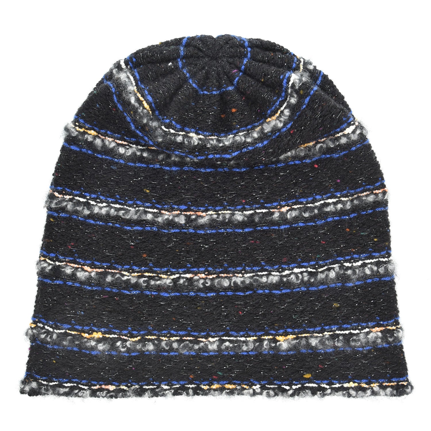 Chanel Wool Beanie Hat Black 3 of 4