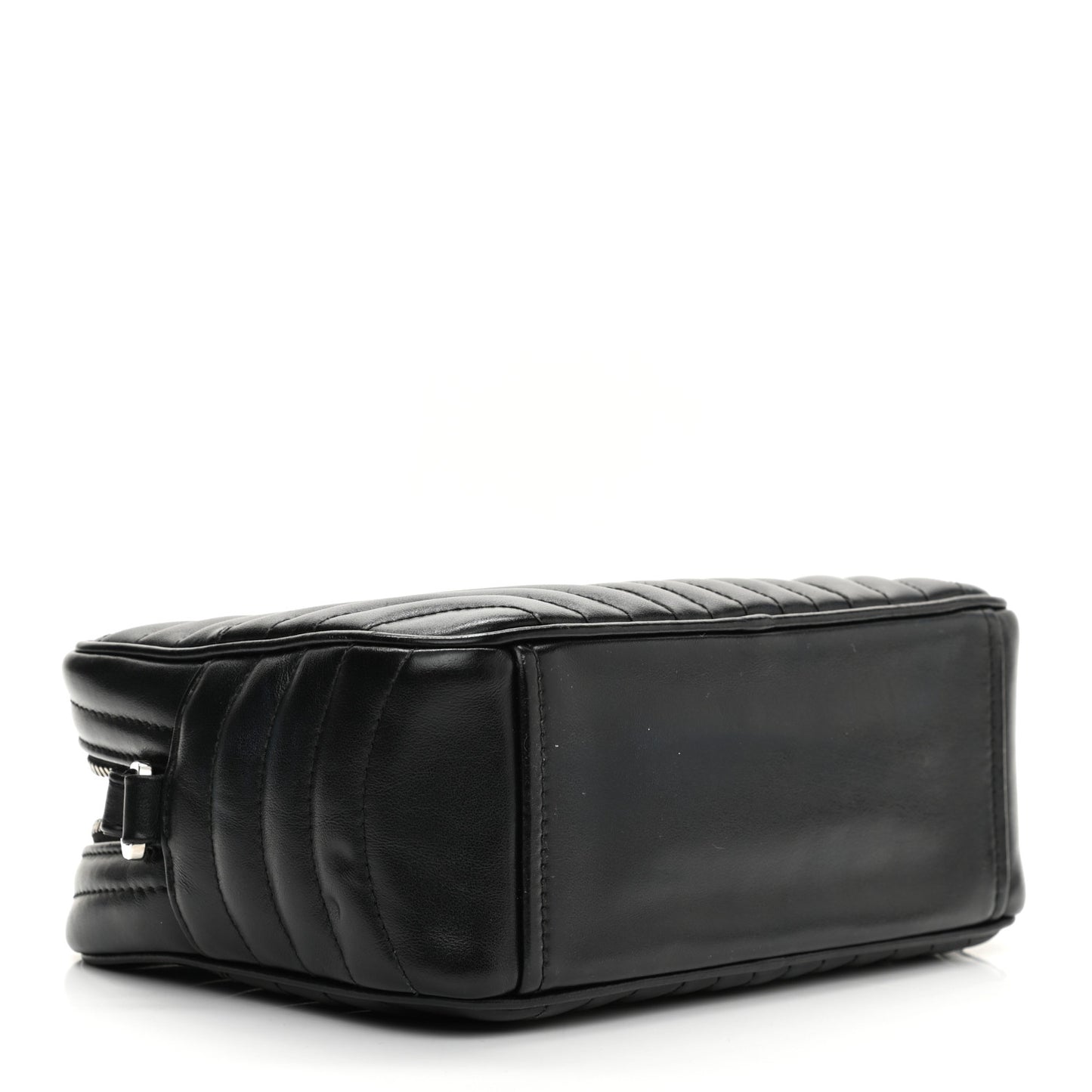 Soft Calfskin Diagramme Camera Bag Black