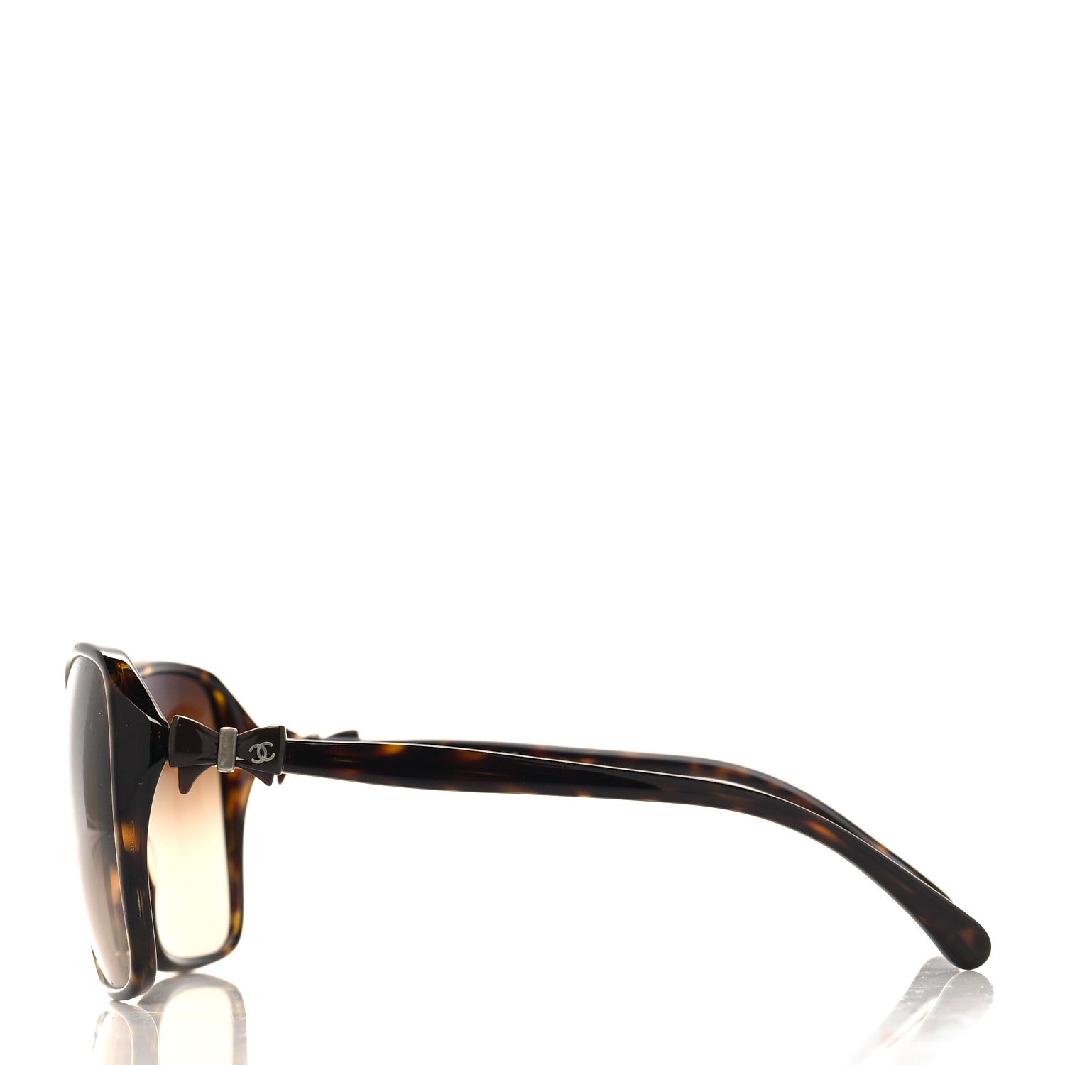 Chanel Acetate CC Bow Sunglasses 5205-A Tortoise 3 of 7