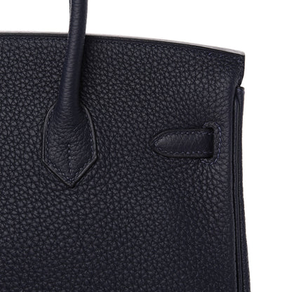 Hermes Togo Birkin 25 Bleu Nuit 22 of 27