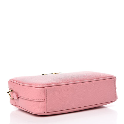 Prada Saffiano Lux Small Camera Crossbody Bag Petalo 2 of 9