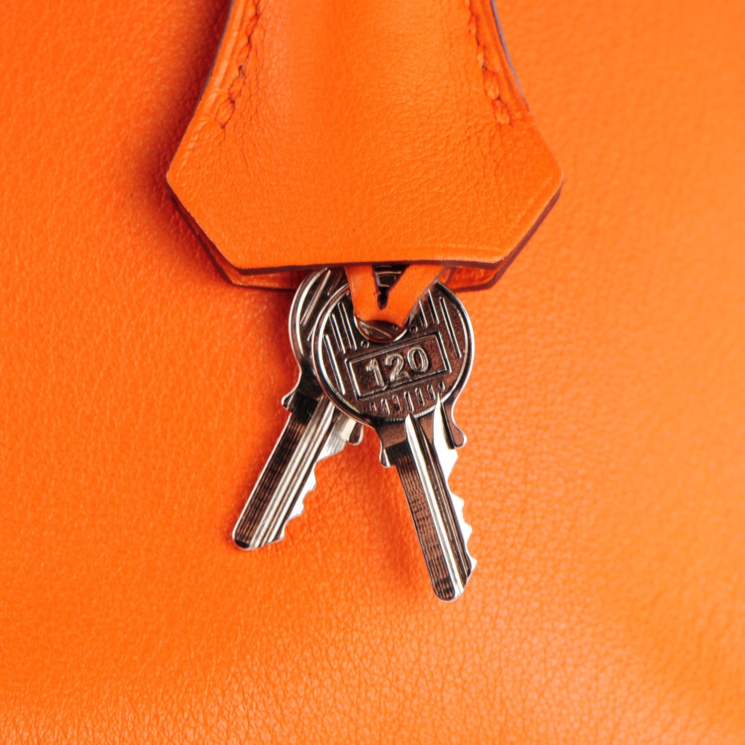 Hermes Veau Swift Birkin 35 Orange 17 of 25