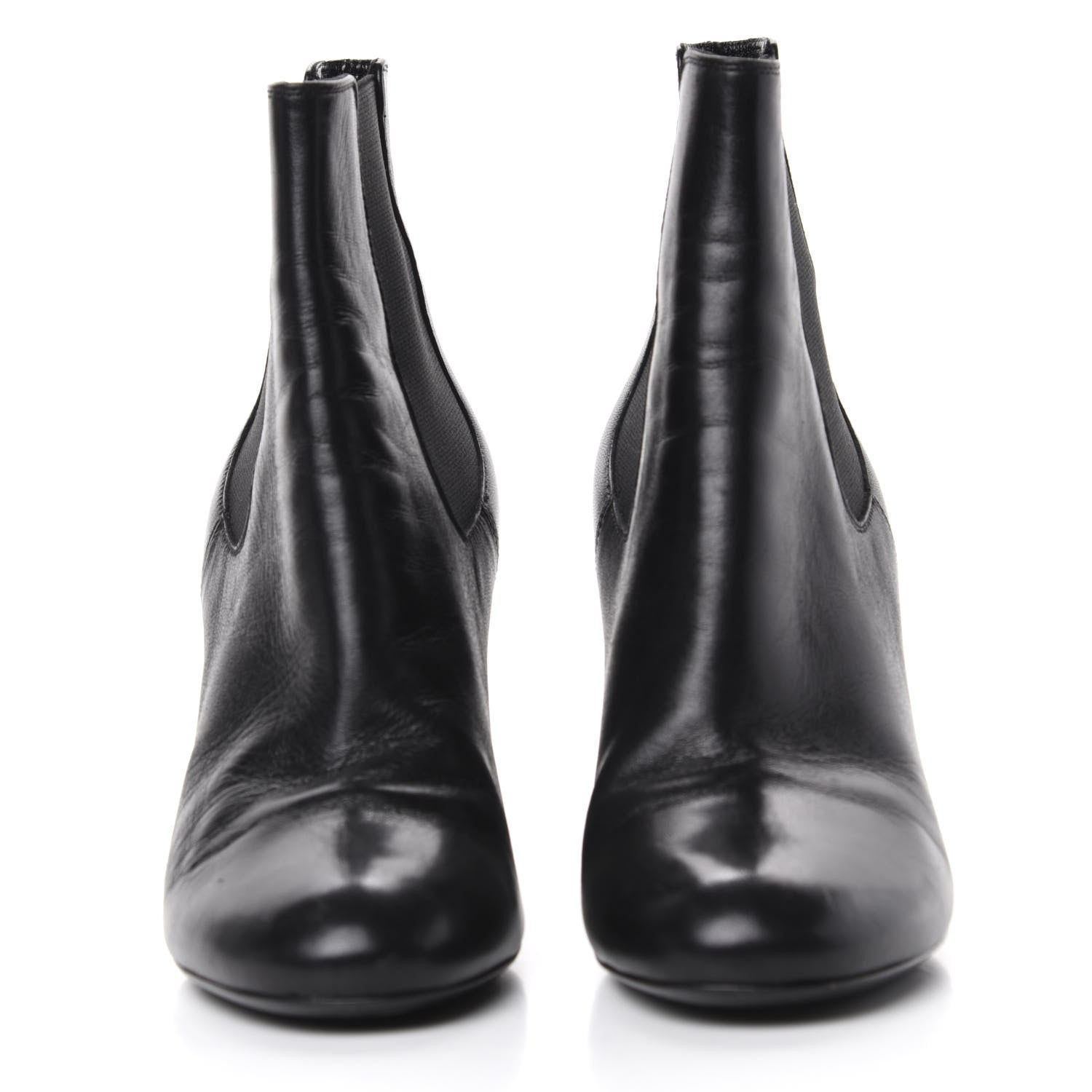 Saint Laurent Nappa Babies Chelsea 90 Ankle Boot 38 Black 2 of 10