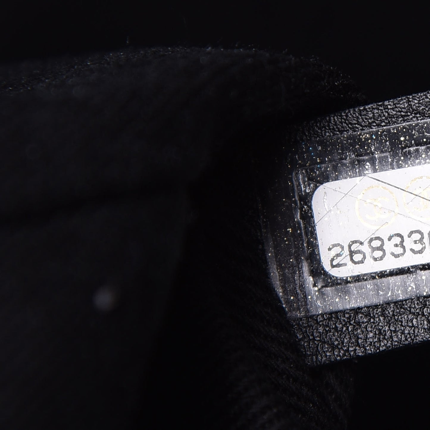 Woven Straw Raffia Small Deauville Tote Black