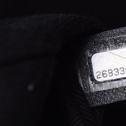 Chanel Woven Straw Raffia Small Deauville Tote Black 7 of 7