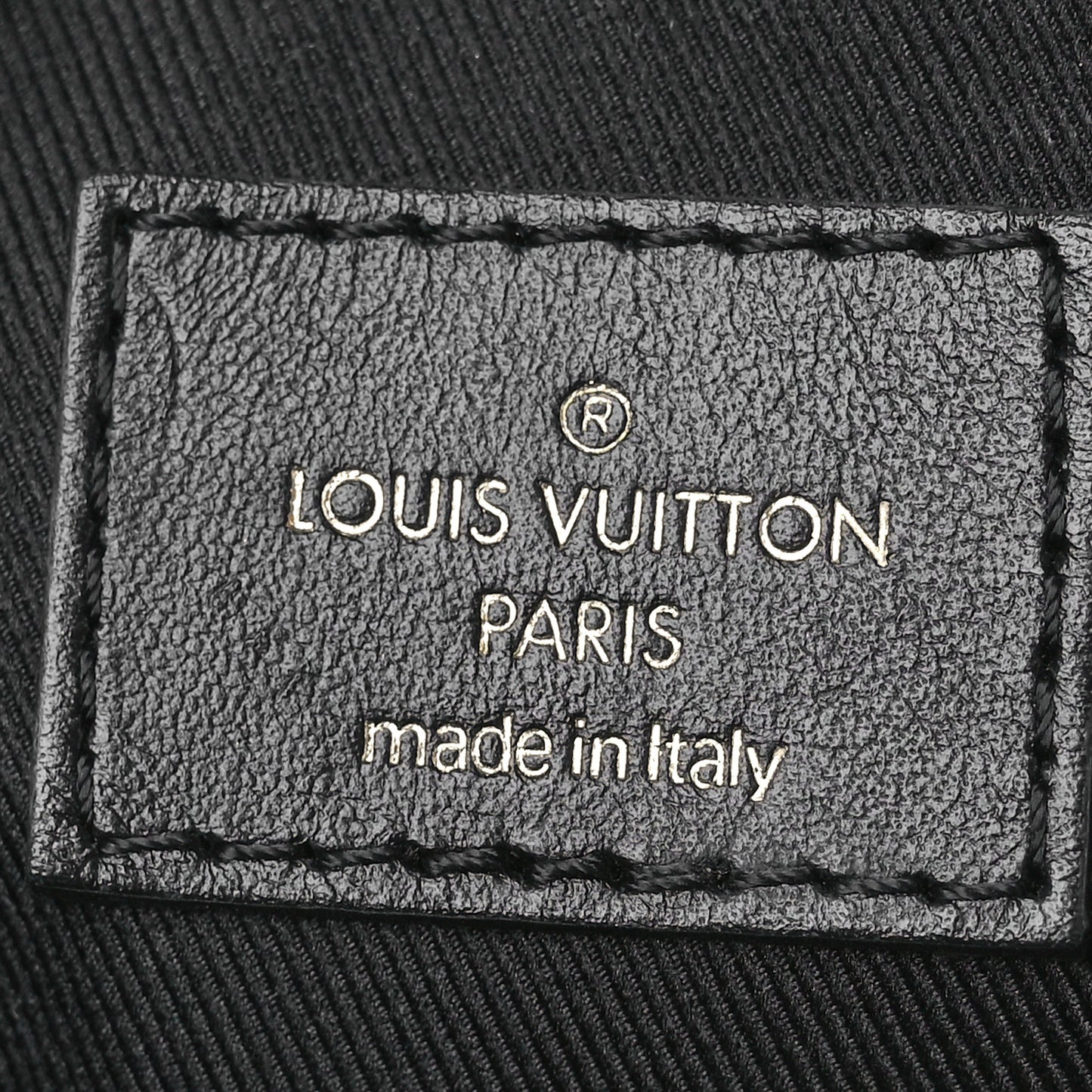 Damier Ebene Odeon Tote MM Black