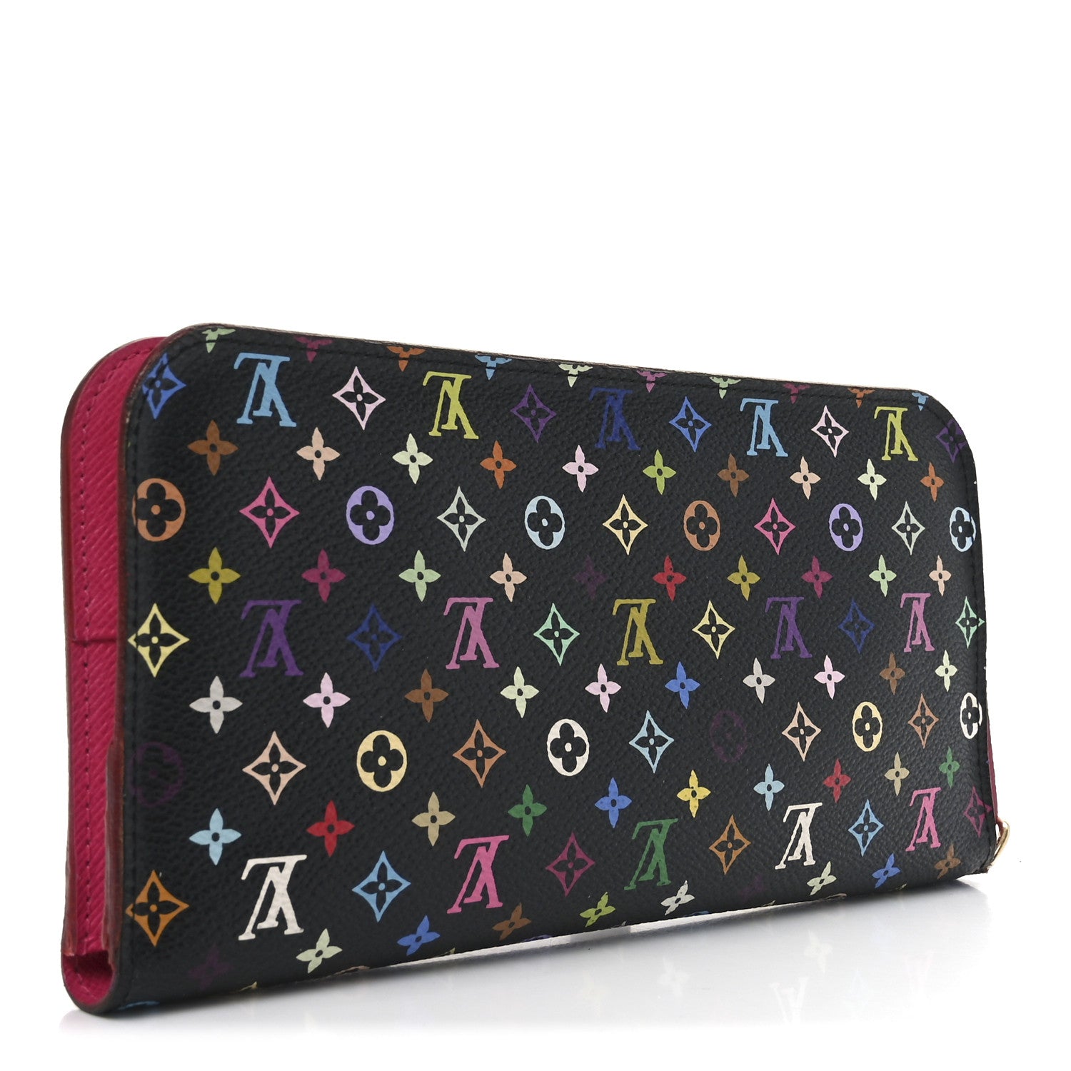 Louis Vuitton Monogram Multicolor Insolite Wallet Black Grenade 3 of 6