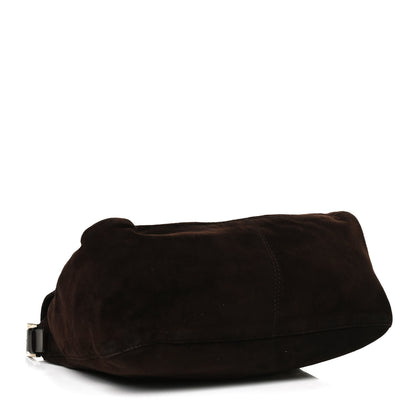 Fendi Suede Calfskin Mama Baguette Brown 3 of 16