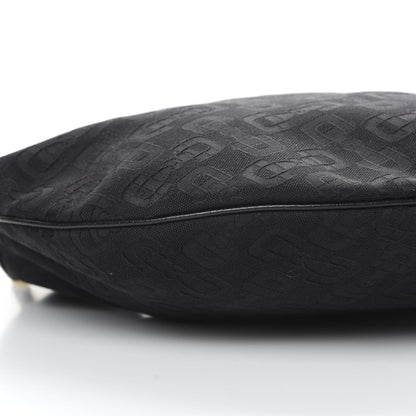 Gucci Canvas Horsebit Glam Hobo Black 9 of 11