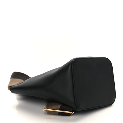 Fendi Vitello Grace Matte Mini Guitar Bag Black 4 of 10