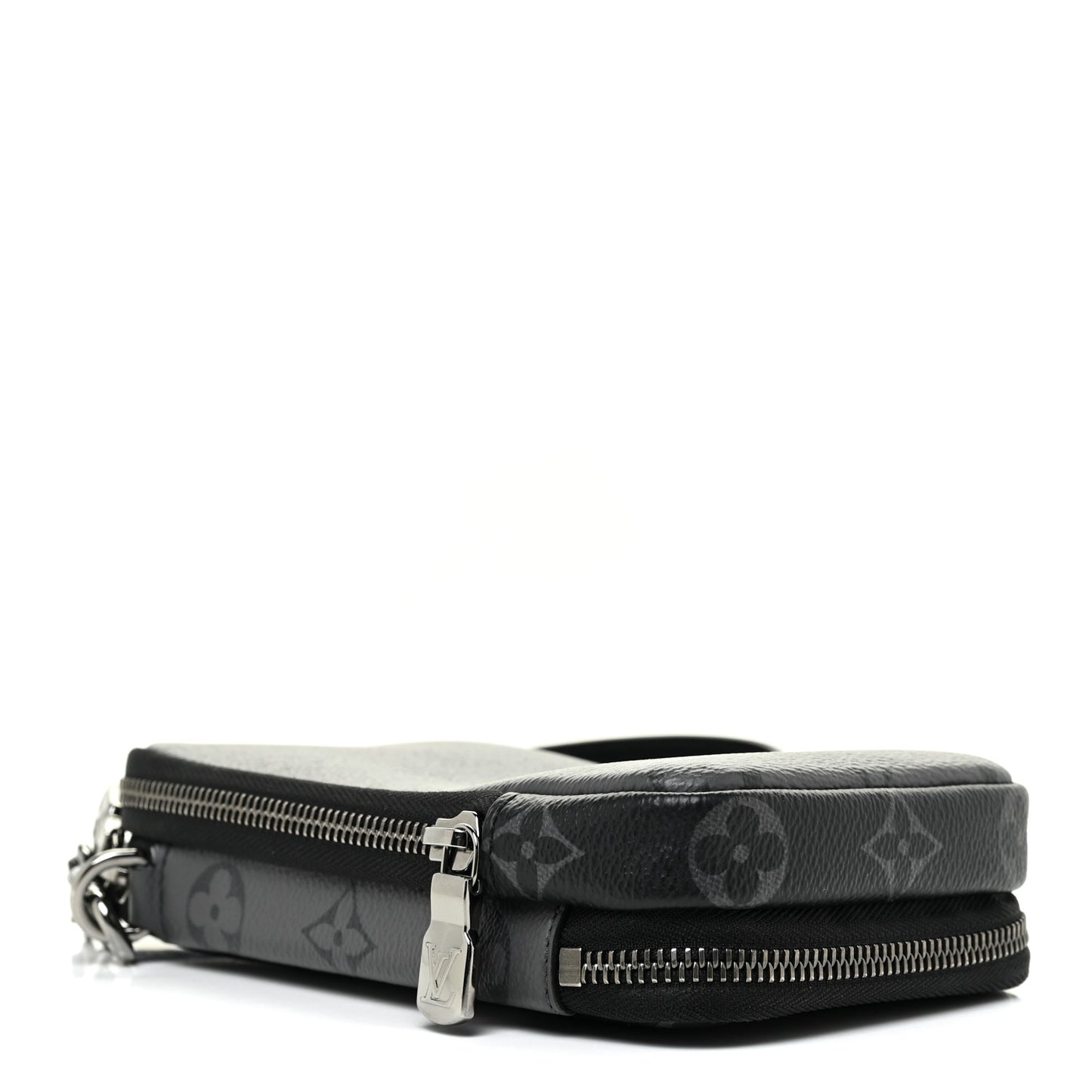 Monogram Eclipse Reverse Double Phone Pouch