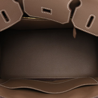 Hermes Togo Birkin 30 Etoupe 5 of 12