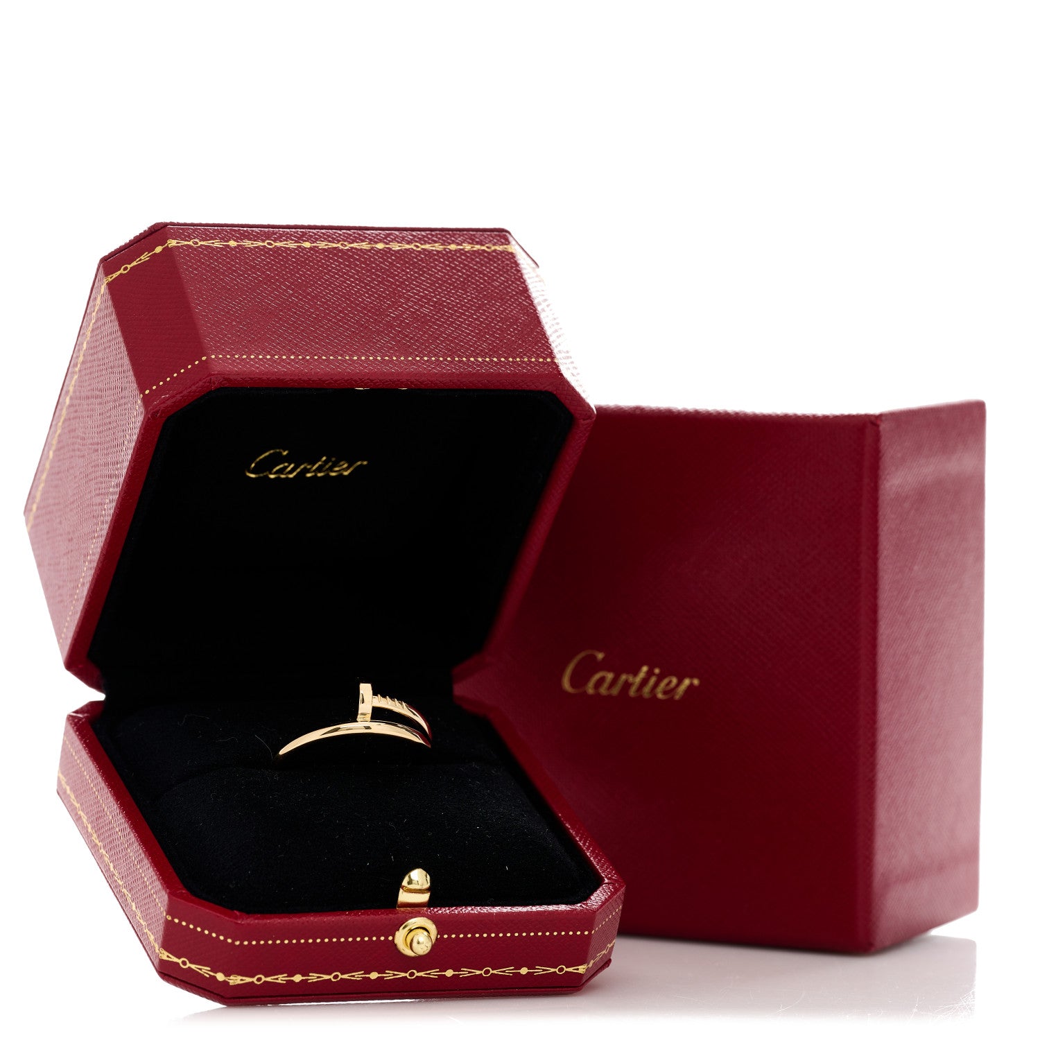 Cartier 18K Yellow Gold Juste Un Clou Ring 64 10.75 5 of 5
