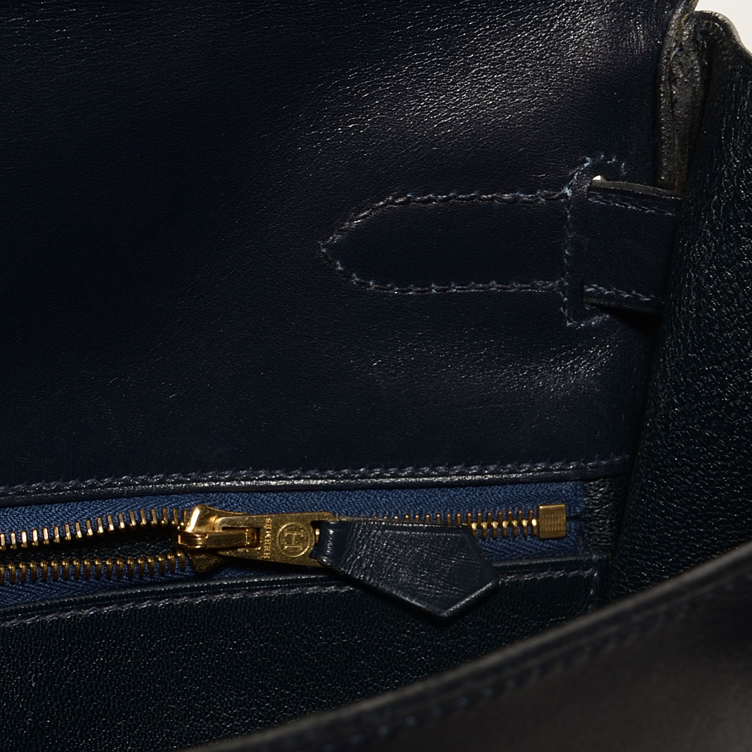 Hermes Box Kelly Retourne 35 Indigo 6 of 22