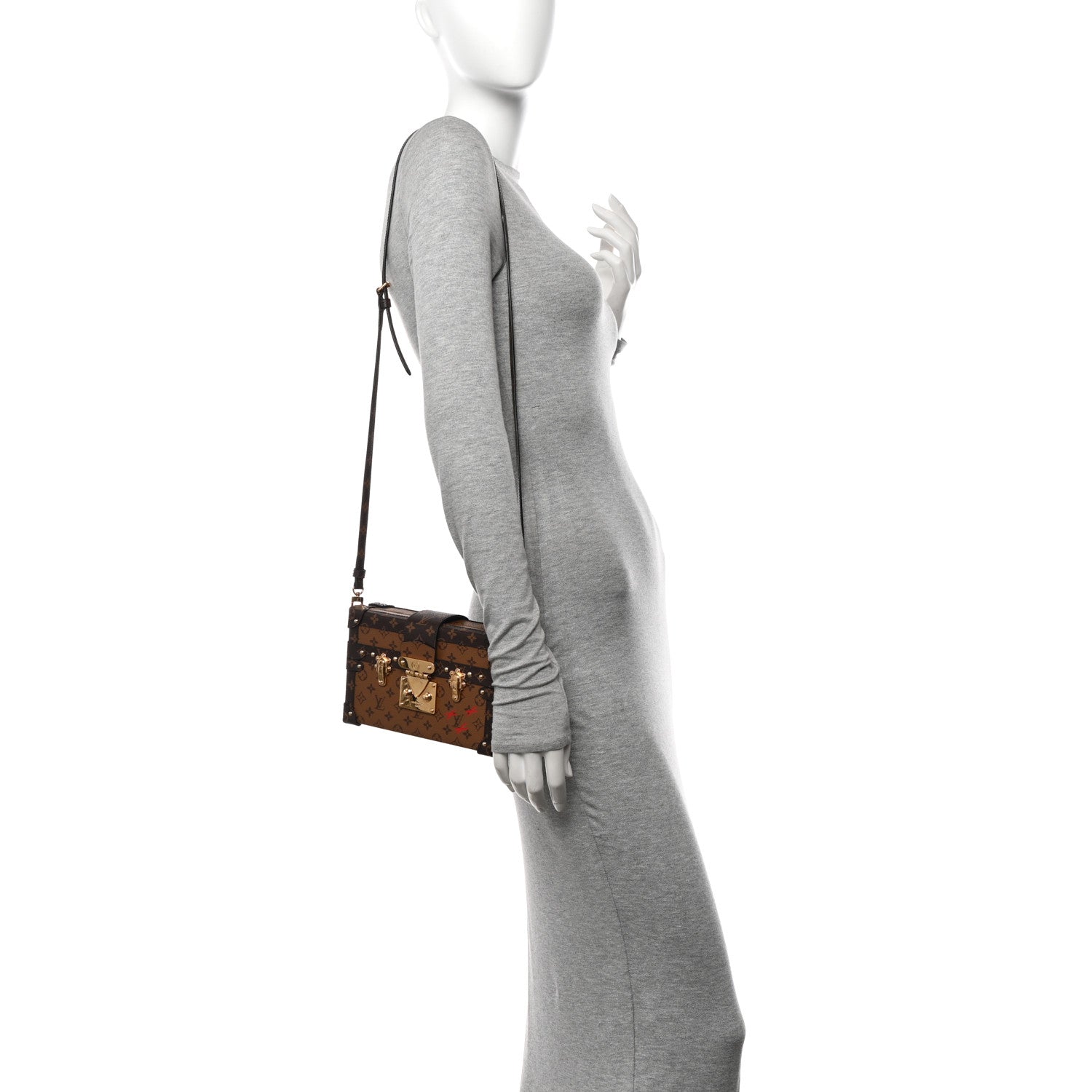 Louis Vuitton Reverse Monogram Petite Malle 2 of 10