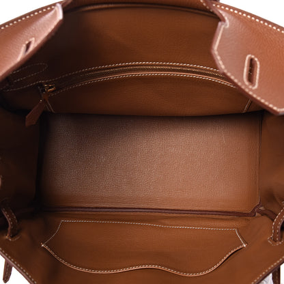 Hermes Togo Birkin 30 Gold 7 of 39
