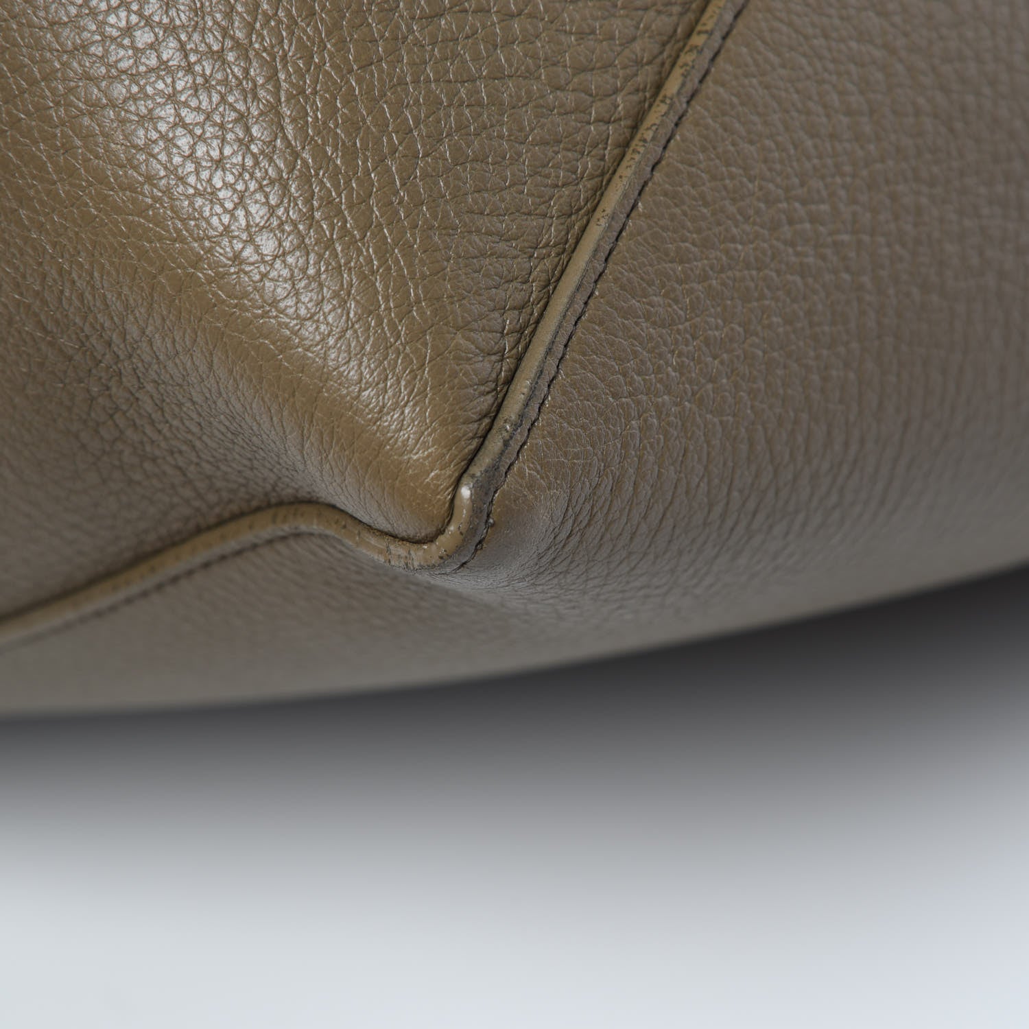 Celine Soft Grained Calfskin Small Belt Cabas Phantom Taupe 15 of 18