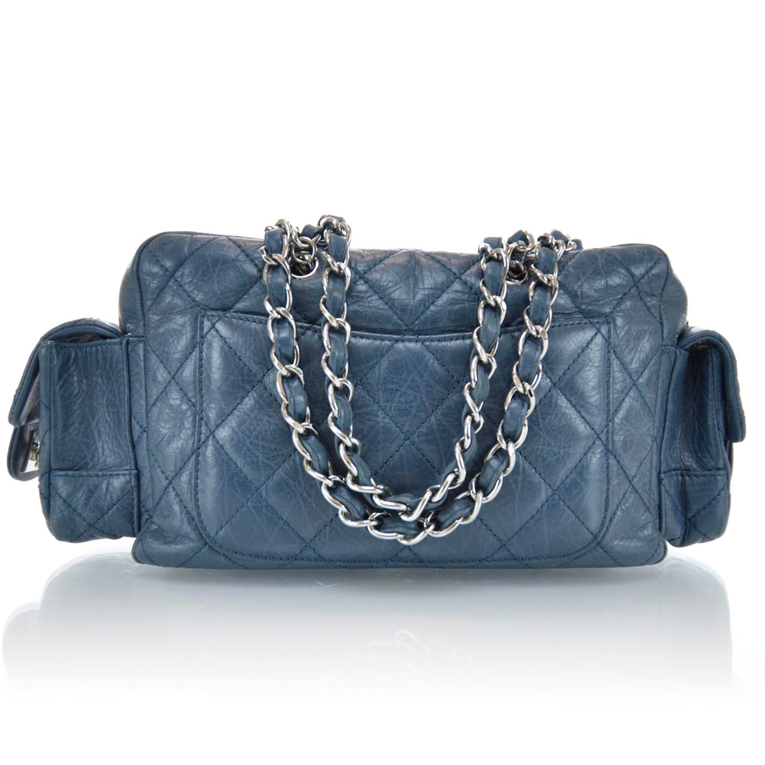 Chanel Cotton Club Reporter Blue 3 of 11