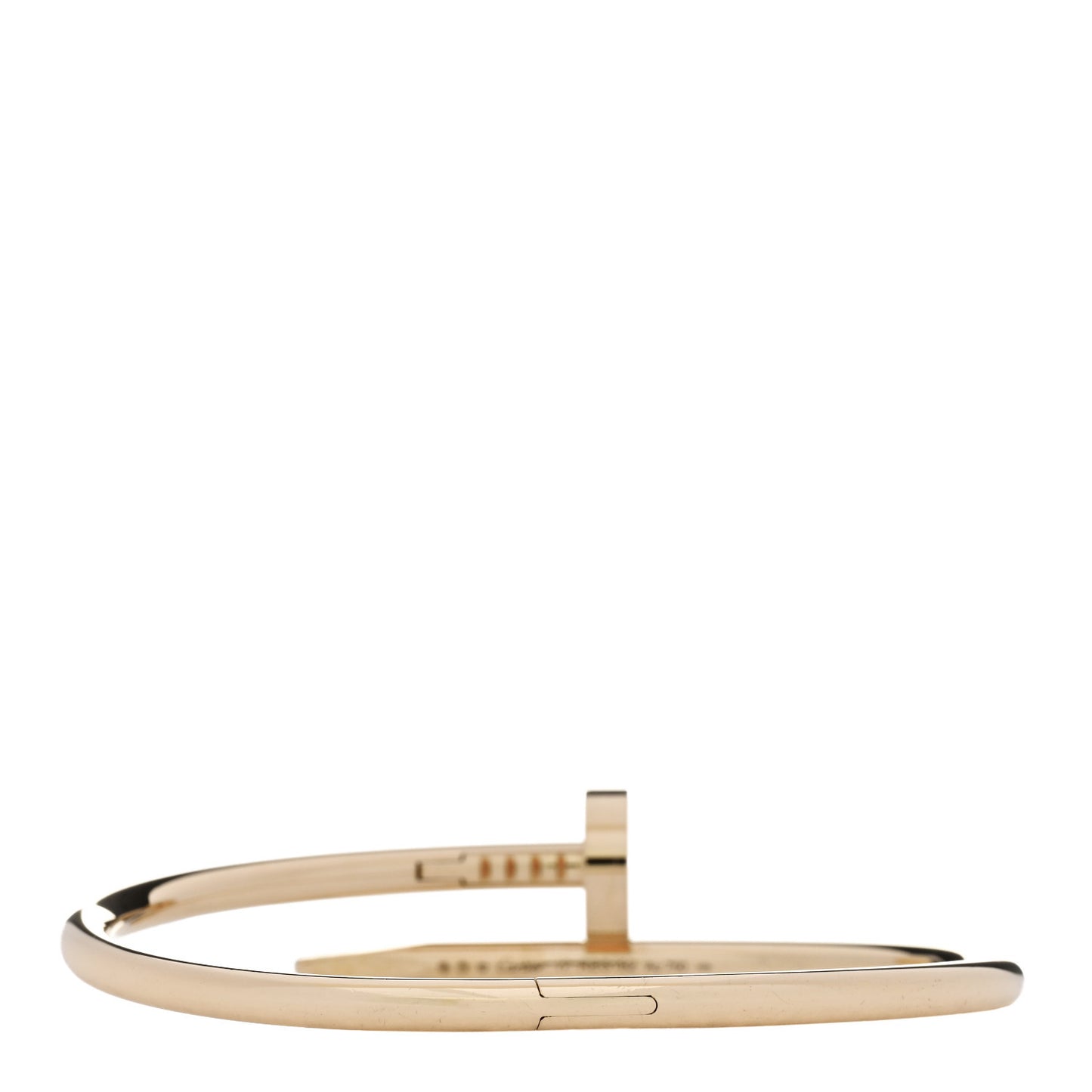 18K Yellow Gold Juste Un Clou Bracelet 17