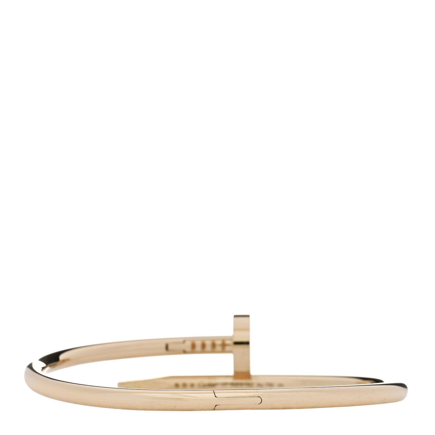 Cartier 18K Yellow Gold Juste Un Clou Bracelet 17 2 of 4