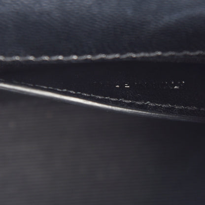 Saint Laurent Grain De Poudre Small Monogram Kate Satchel Black 8 of 14