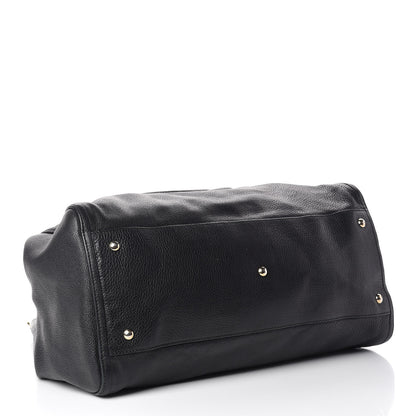 Gucci Pebbled Calfskin Large Soho Shoulder Bag Black 4 of 17