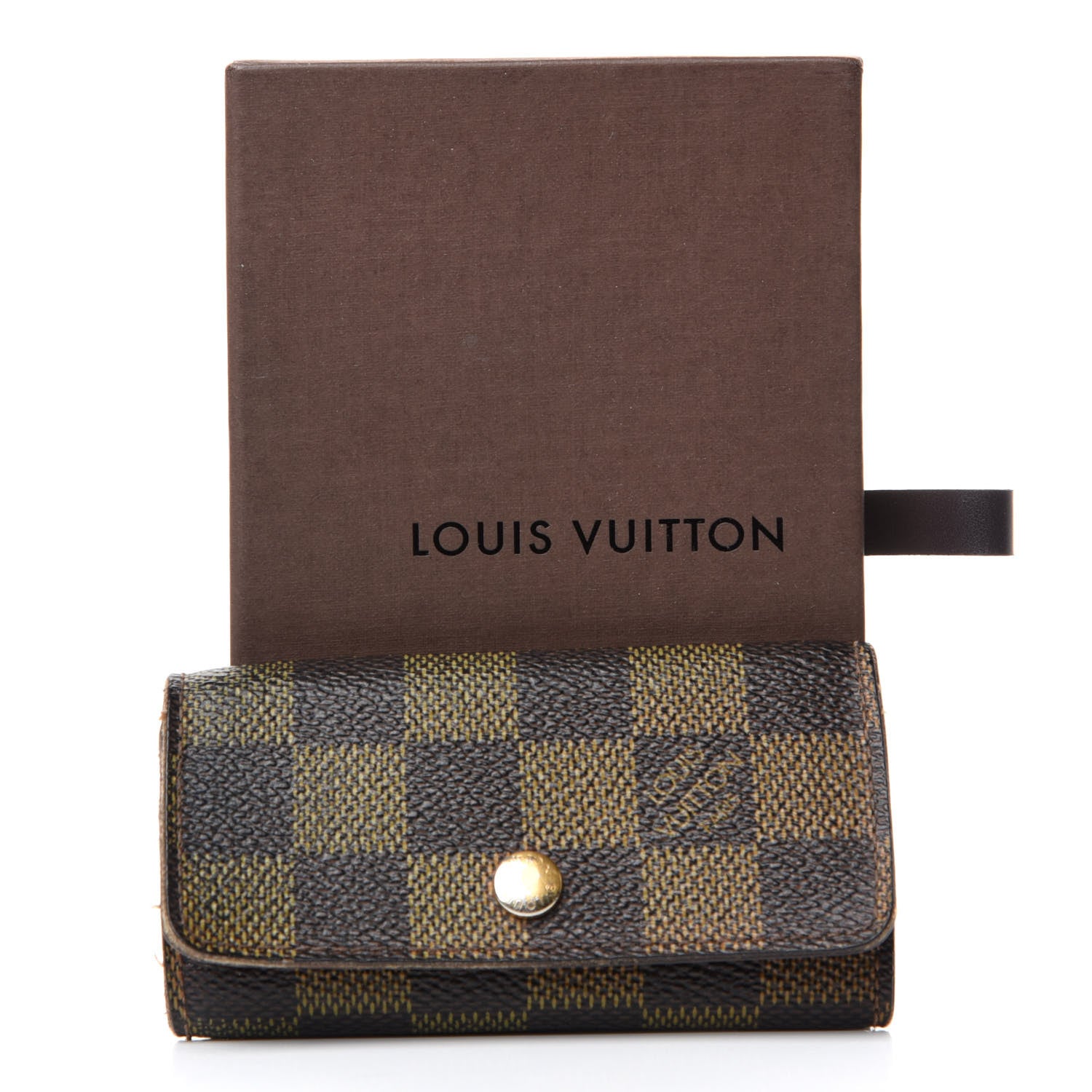 Louis Vuitton Damier Ebene Multicles 4 Key Holder 9 of 9