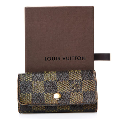 Louis Vuitton Damier Ebene Multicles 4 Key Holder 9 of 9