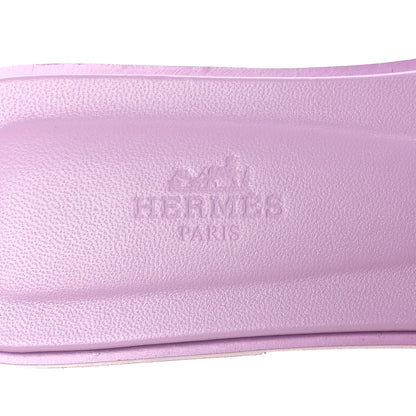 Hermes Epsom Oran Sandals 38 Violet Amethyste 8 of 10