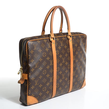 Louis Vuitton Monogram Porte-Documents Voyage Briefcase 3 of 7