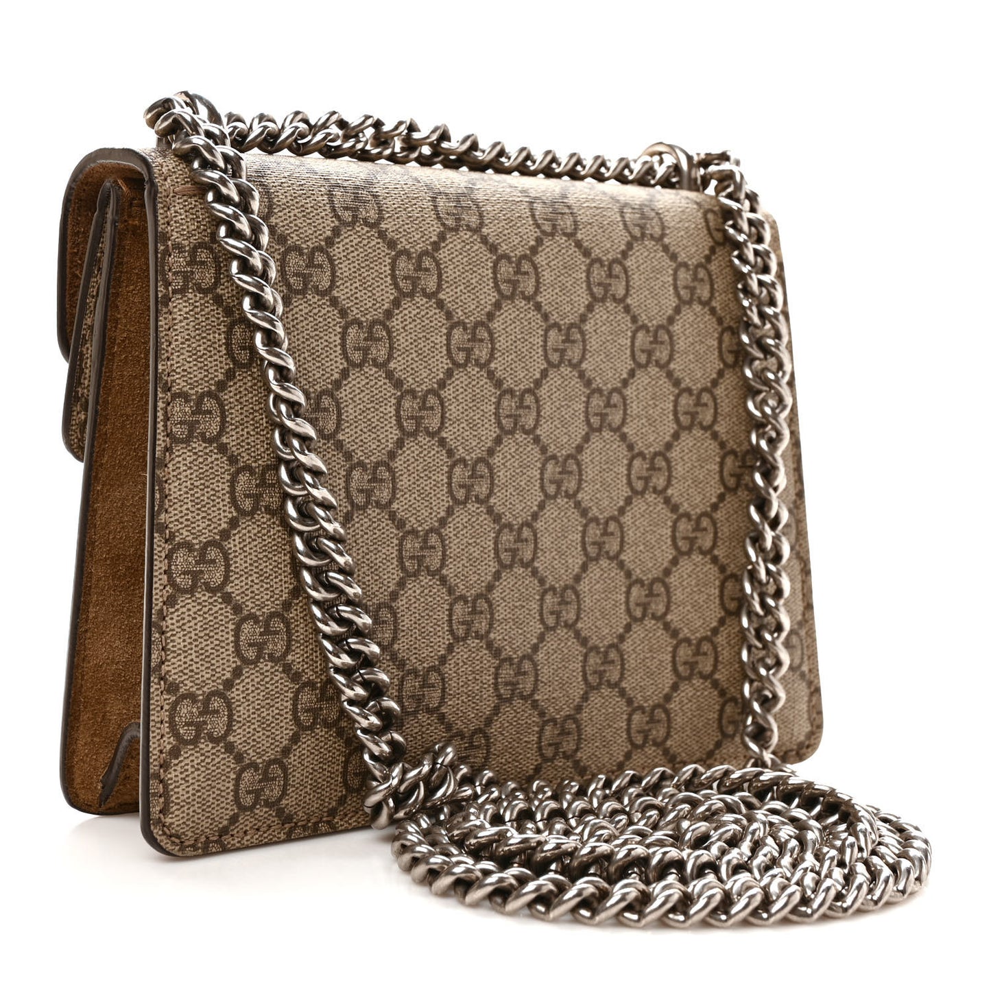 GG Supreme Monogram Mini Dionysus Shoulder Bag Taupe