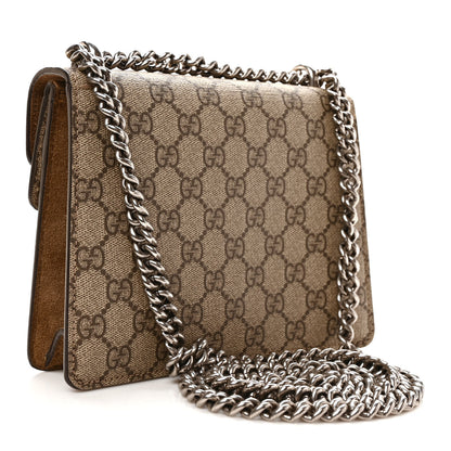 Gucci GG Supreme Monogram Mini Dionysus Shoulder Bag Taupe 3 of 12