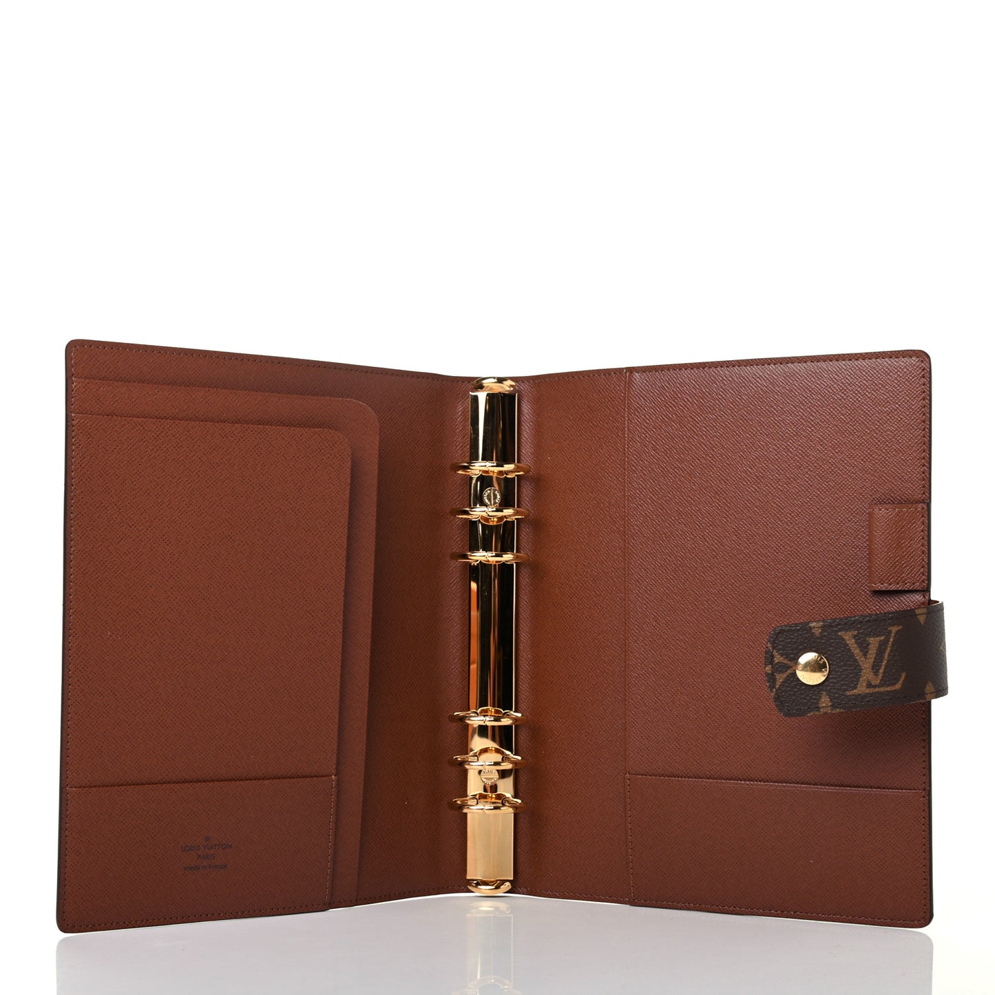 Monogram Large Ring Agenda Cover