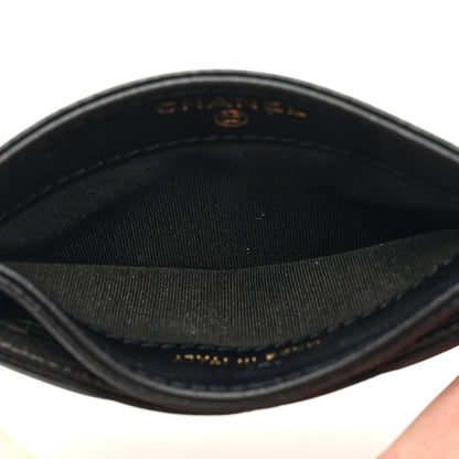 Chanel Caviar Quilted Filigree Card Holder Black 5 of 7