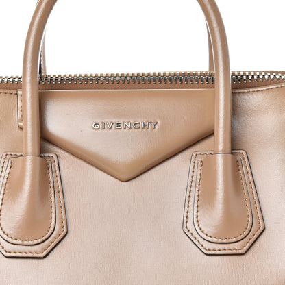 Givenchy Shiny Lord Calfskin Medium Antigona Dark Beige 12 of 12