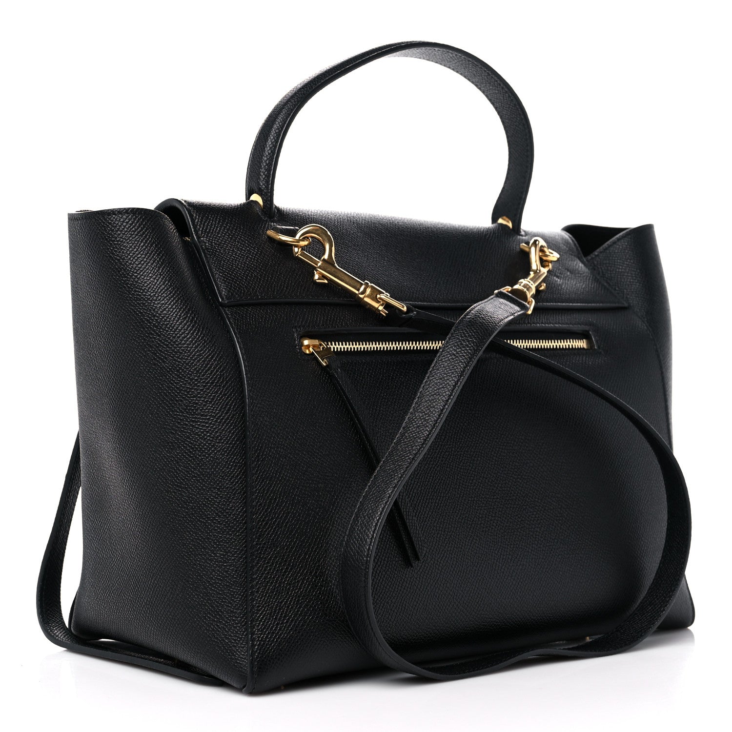 Celine Grained Calfskin Mini Belt Bag Black 3 of 14