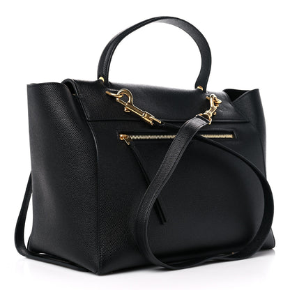 Celine Grained Calfskin Mini Belt Bag Black 3 of 14