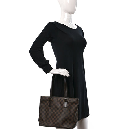 Louis Vuitton Damier Ebene Cabas Piano 2 of 10