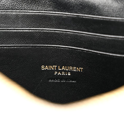 Saint Laurent Grain De Poudre Matelasse Monogram Mini Lou Camera Bag Crema Soft 6 of 10