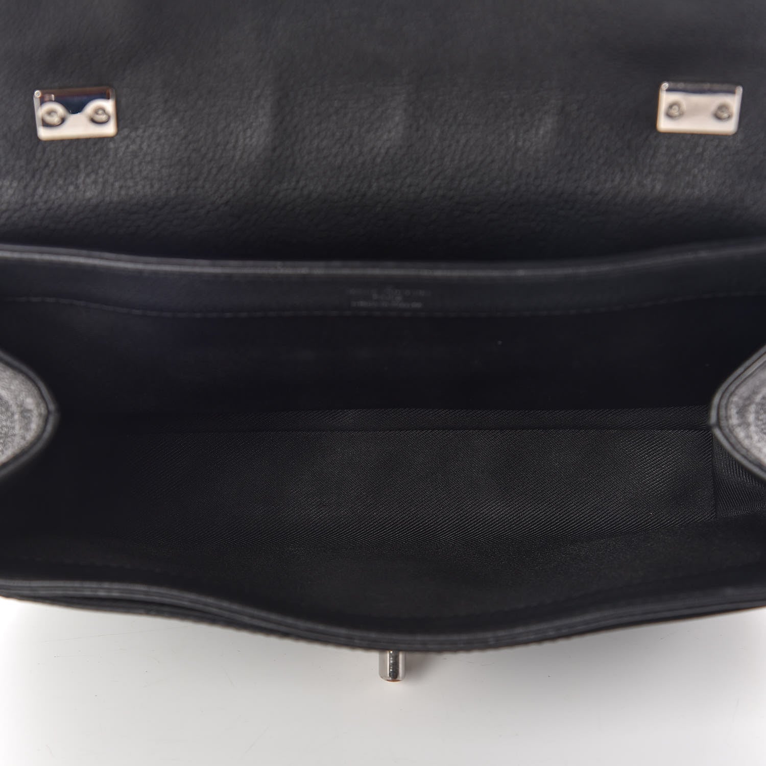 Louis Vuitton Calfskin Lockme II Chain Bag BB Black 5 of 10