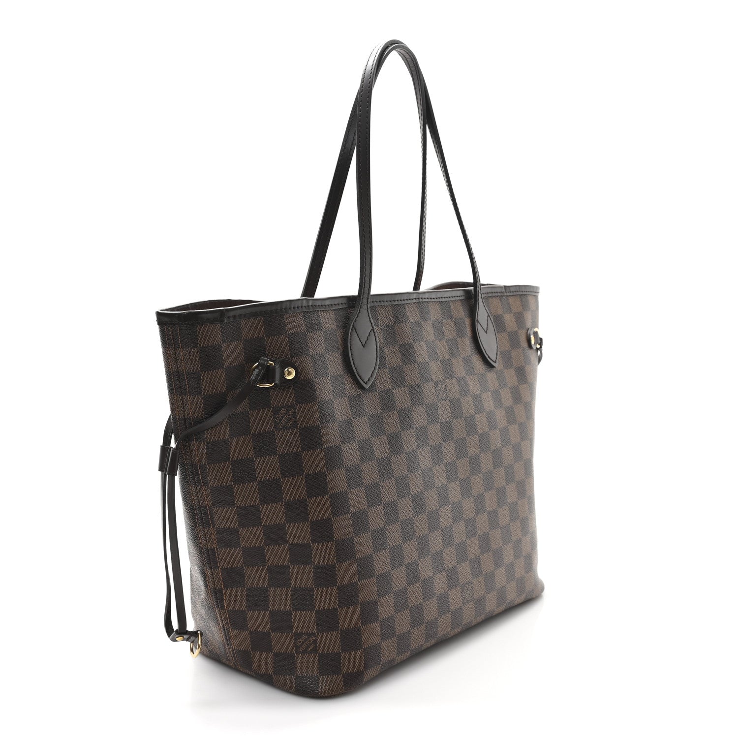 Louis Vuitton Damier Ebene Neo Neverfull MM Rose Ballerine 4 of 12