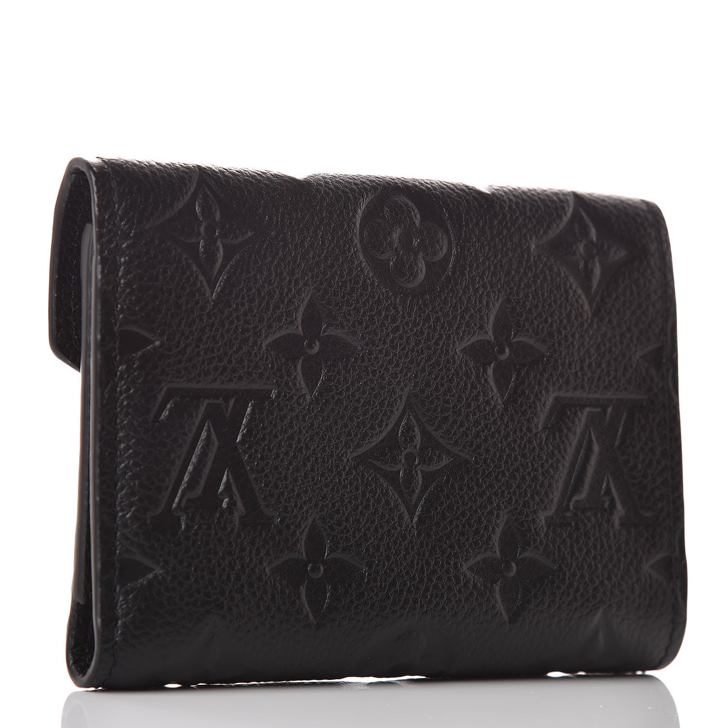 Louis Vuitton Empreinte Victorine Wallet Black 3 of 8