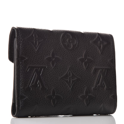 Louis Vuitton Empreinte Victorine Wallet Black 3 of 8