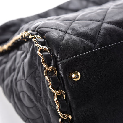 Chanel Calfskin Quilted Large Chain Me Hobo Black 10 of 13